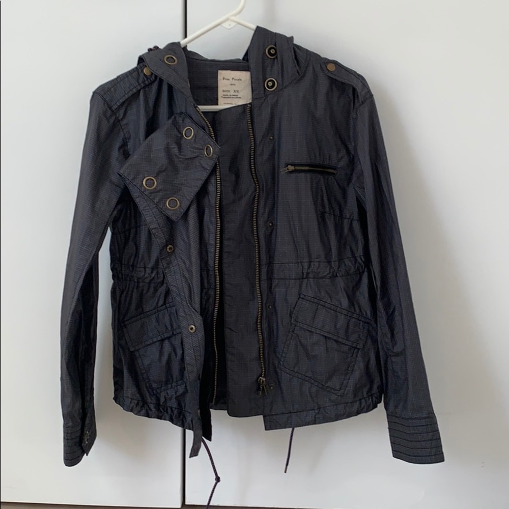 Free people raincoat